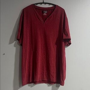 Alfani Men's Short Sleeve Red Tee XL